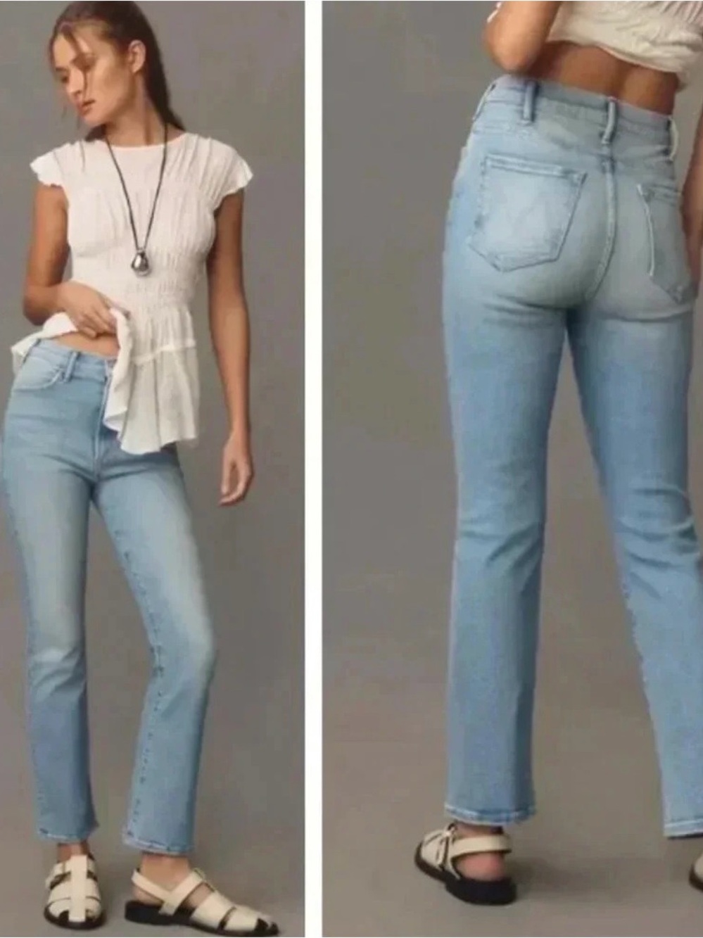 NWT MOTHER Hustler ankle 24